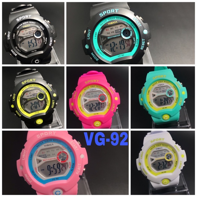 Jam tangan visica sport digital anak remaja Vg 92