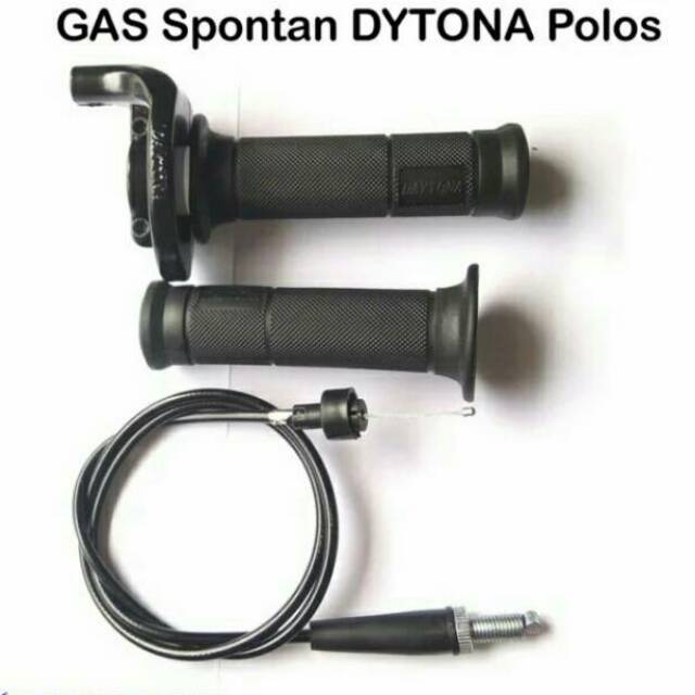 Gas Spontan DAYTONA Polos Motor Vixion Jupiter Vega Supra CB150R Satria Ninja RX-King