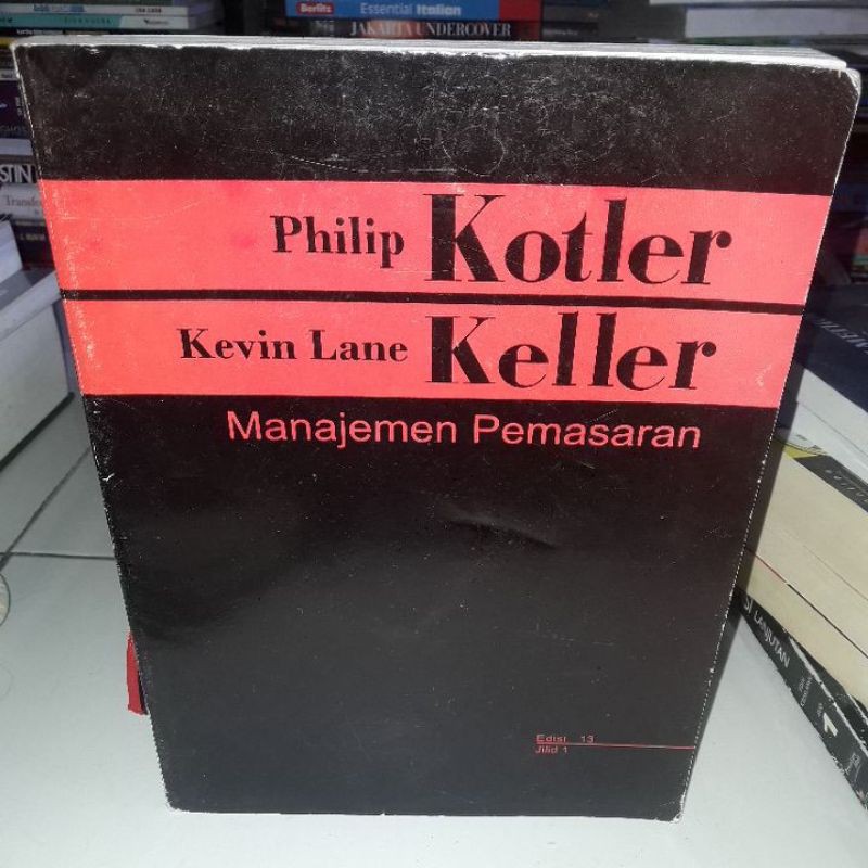 BUKU - MANAJEMEN PEMASARAN EDISI 13 JILID 1