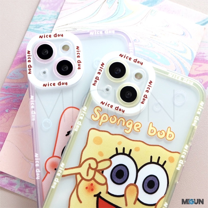 New! SpongeB*b Case - Softcase fullcover for iPhone 7 8 SE2020 7+ 8+ X XS XR XSMAX 11 12 13 MINI PRO PROMAX