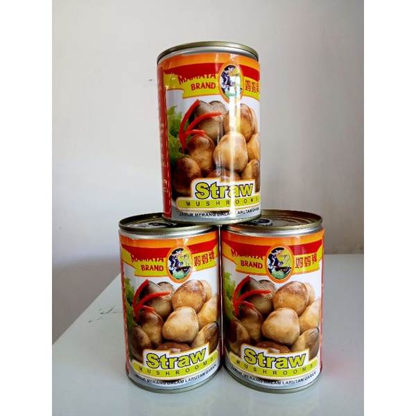 Jual straw mushrooms mamata/jamur merang/jamur kaleng Shopee Indonesia