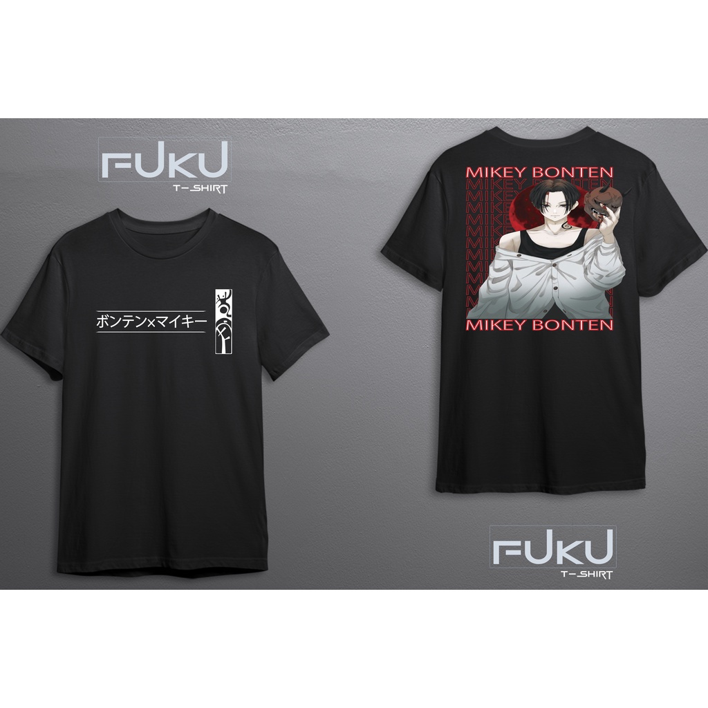 Kaos Tokyo Revenger Mikey Bonten - Kaos Distro - Kaos Anime - Kaos Pria Wanita