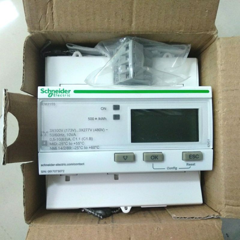 Schneider Kwh Meter 3Phase iEM3155 A9ME3155--Tera