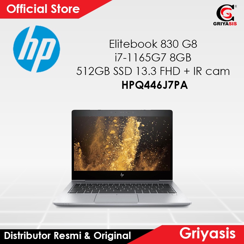 Notebook HP Elitebook 830 G8 i7-1165G7 8GB 512GB SSD FHD HPQ446J7PA