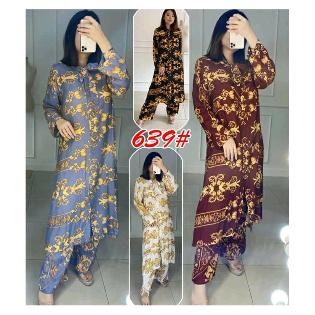 629#Setelan Rayon/setelan wanita/fashion setelan