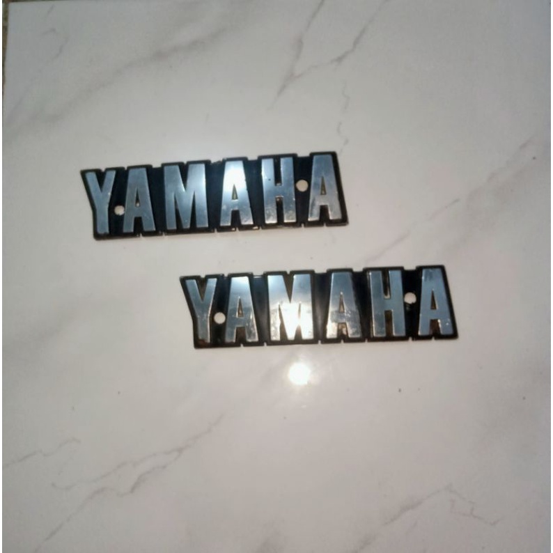 Emblem Logo Tangki Tengki Yamaha Rx King Original Copotan