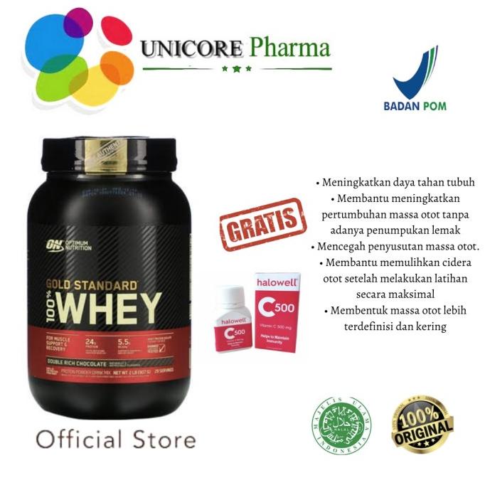 Jual OPTIMUM NUTRITION WHEY GOLD STANDARD 100% 2 LB / SUSU WHEY PROTEIN ...