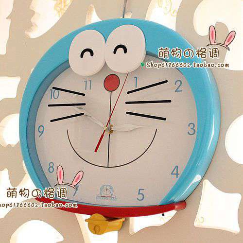 03484 jam dinding doraemon jam dinding kepala doraemon