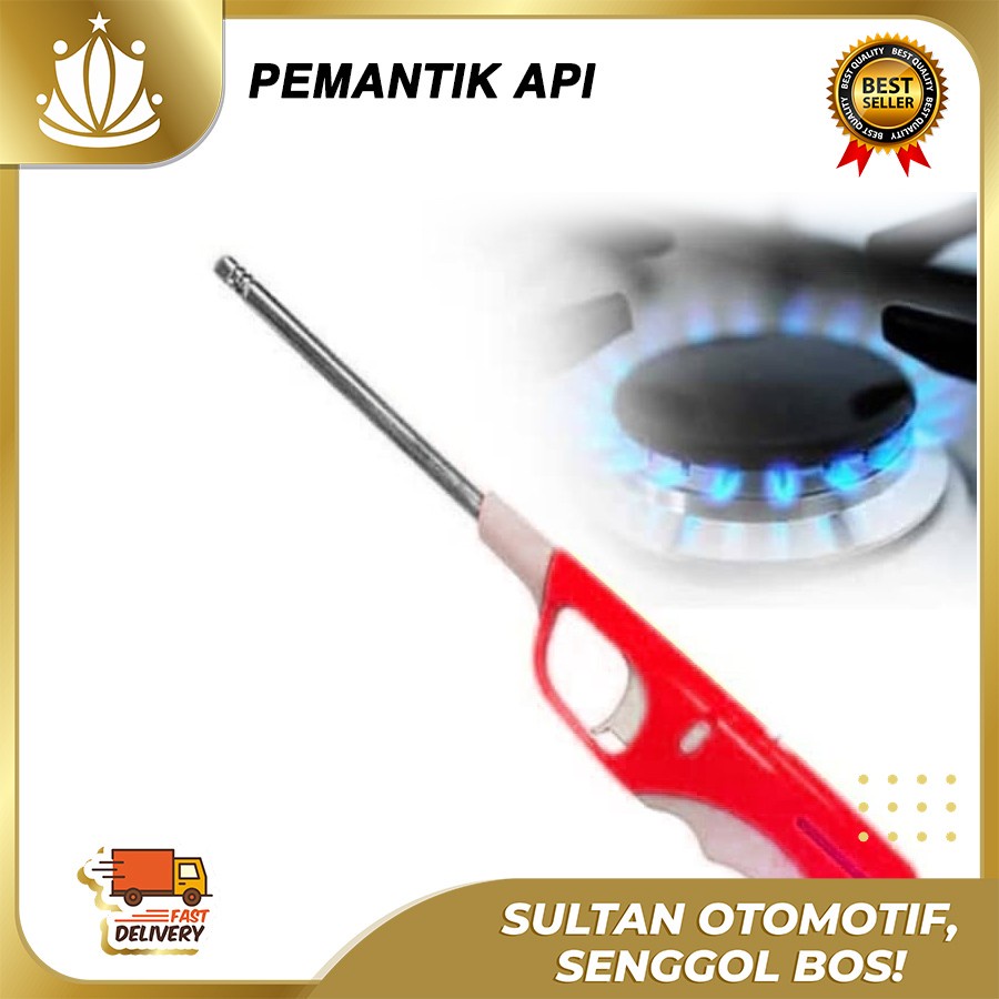 Alat Pemantik Api Kompor Gas Dapur / Korek Kompor Lighter Gas Portable