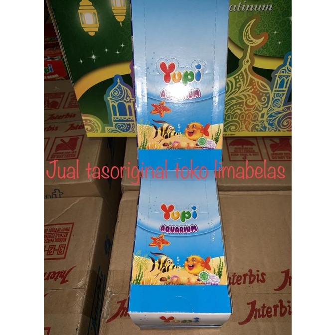 

Promo Awal tahun Permen Yupi Aquarium isi 12 Sachet Promo Awal tahun