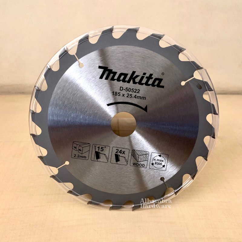 Makita 7” x 24 T Mata Potong Kayu D-50522 Circular Saw Blade