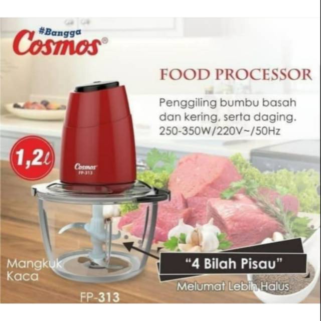Blender Cosmos / Food Processor Cosmos FP-313