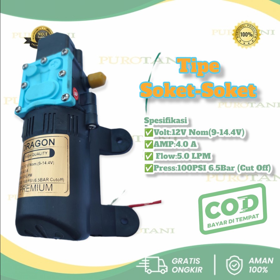 Dinamo sprayer tekanan tinggi Dragon 6.5bar