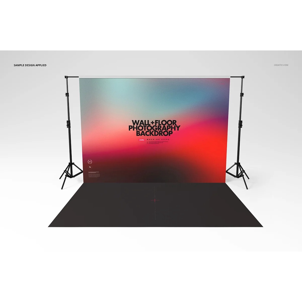 Photography Backdrop Mockup Set