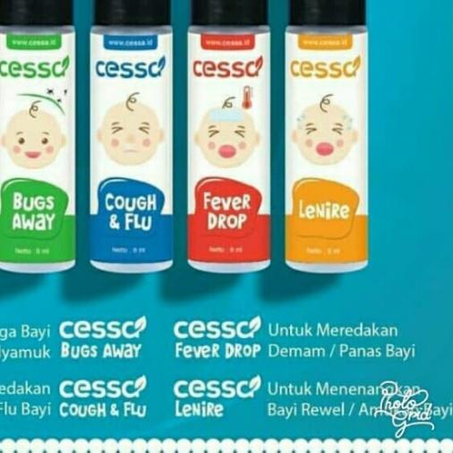 ➭ CESSA BABY ESSENTIAL OIL 8 ML UNTUK USIA 0-2 TAHUN ◌