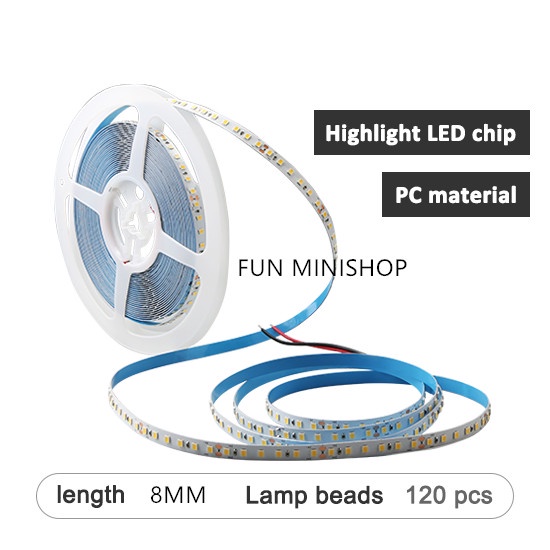 LAMPU LED STRIP 120MATA 120 MATA 2835 / 3528 INDOOR 120LED/METER IP 33