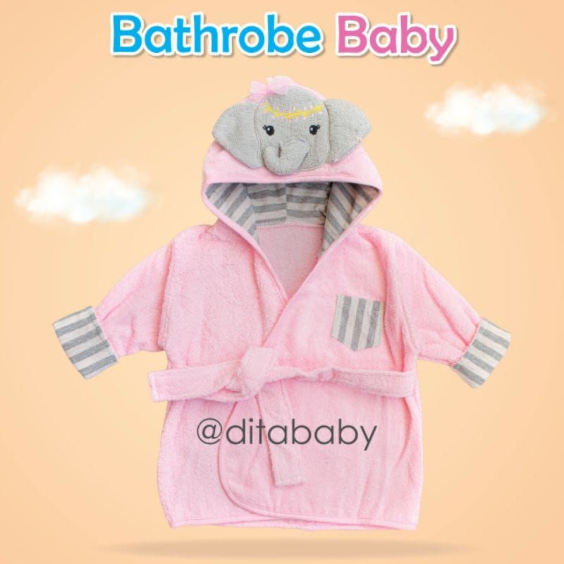 Handuk Hoodie Kimono TOWEL Batita Handuk Bayi Handuk Balita Kimono Baby handuk renang handuk jubah