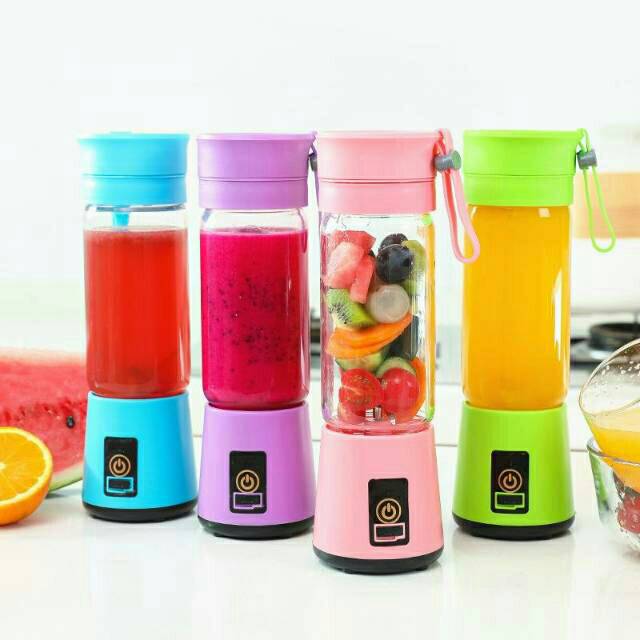 Blender Portable mini charge baterai usb portabel juicer jus buah batre cas