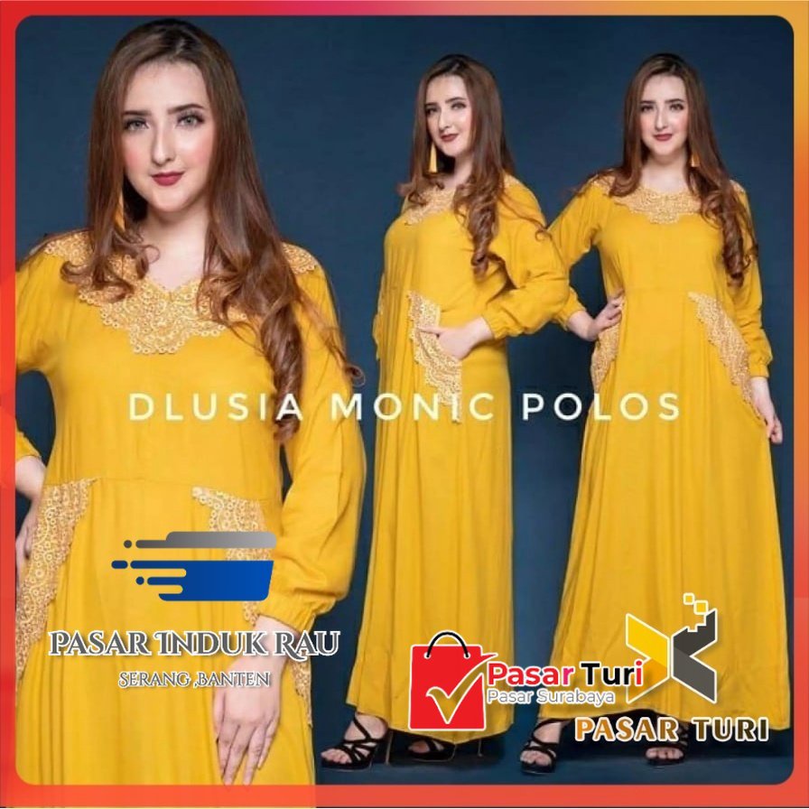 LONGDRESS ARAB DASTER ARAB KEKINIAN RAYON RENDA