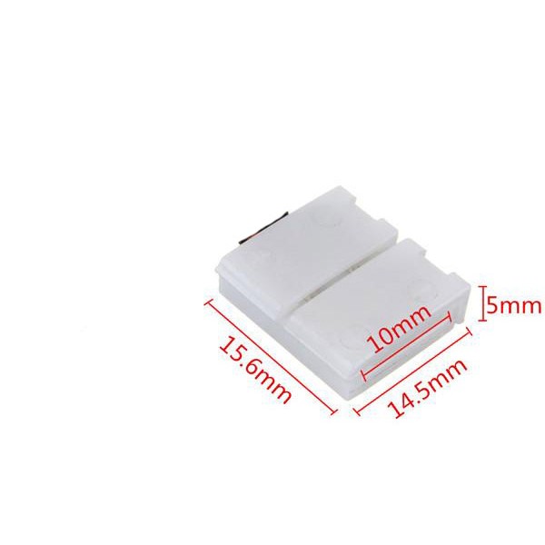 10mm cable 2pin DC Connector Adapter For SMD 5050 / 5630 LED Strip