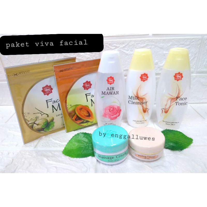 Paket viva facial KULIT NORMAL/ KOMBINASI