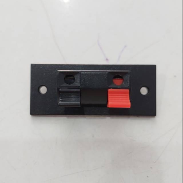 Terminal Jepit Out Speaker 2 Pin KECIL