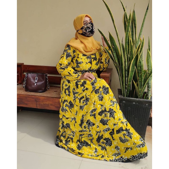 DRESS BATIK TUBAN/BATIK GEDOK TUBAN ASLI