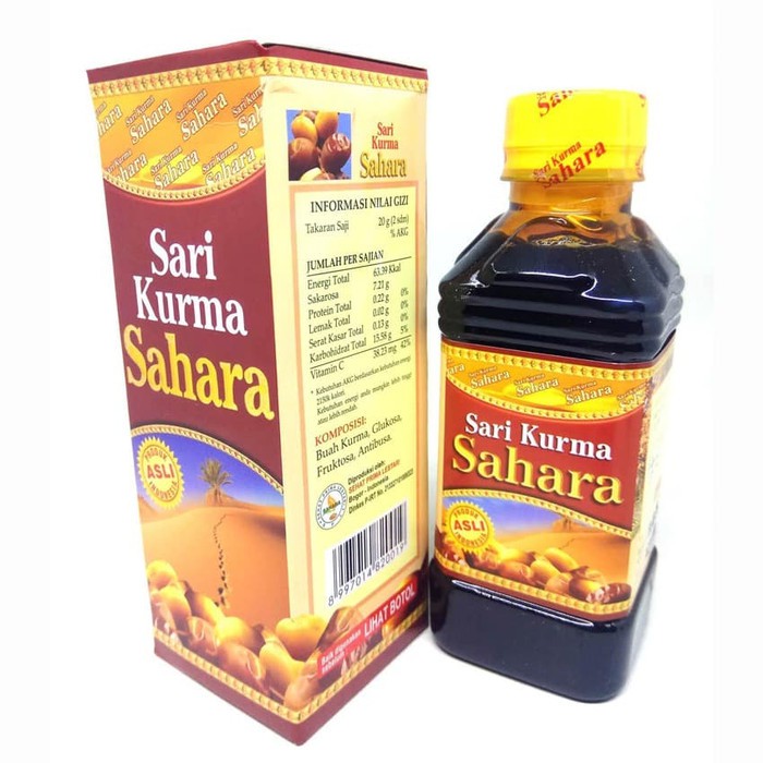 

Sari Kurma Sahara Madu Untuk Kesehatan 330gr