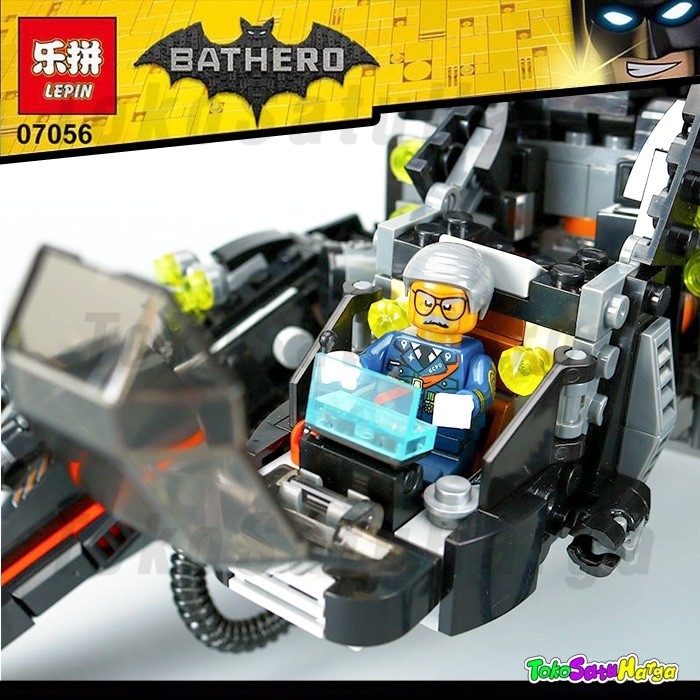 Brick Lepin 07056 Batman Ride The Scuttler 70908 - Good QC