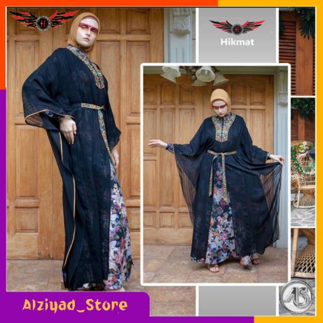 AS19 l [A9224] ABAYA HIKMAT / Hikmat Fashion