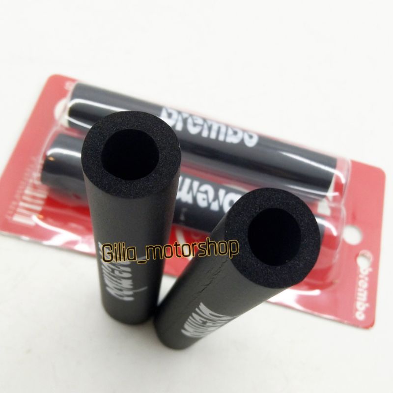 sarung Handle hitam Polos Busa polos handle empuk Universal