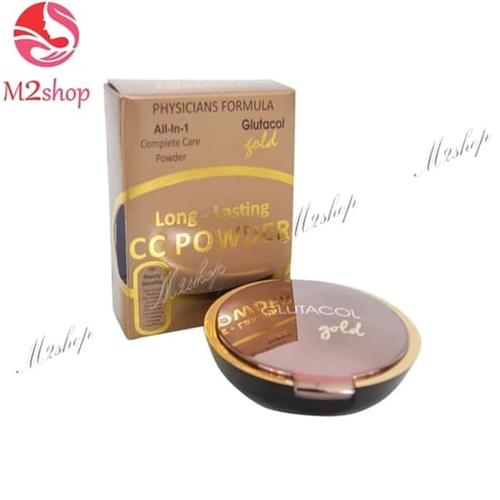 GLUTACOL POWDER Glutacol Gold CC Powder Original - Bedak Glutacol