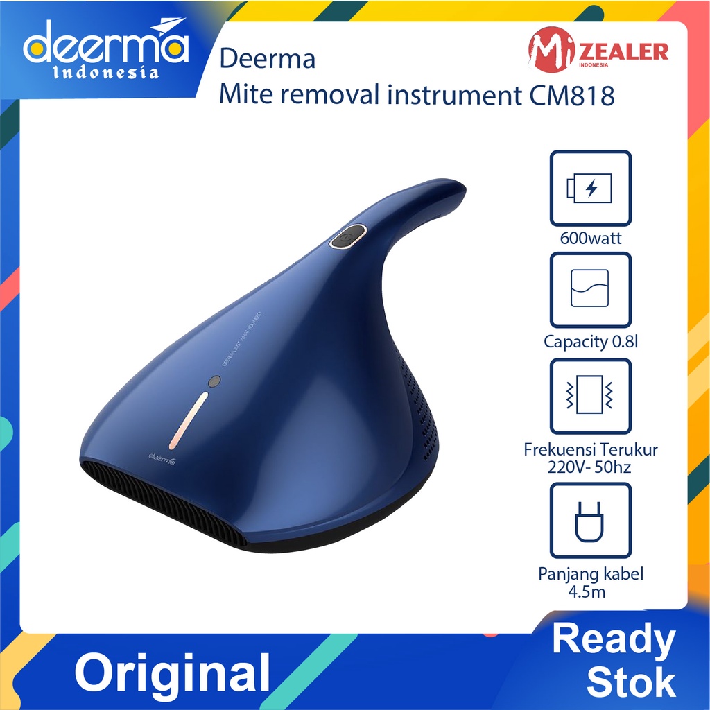 NEW Deerma CM818 Electric Anti-dust Mites Remover Instrument Mini Penyedot Debu