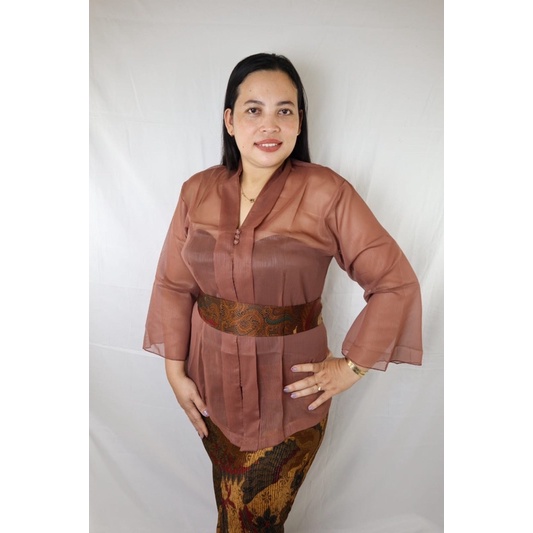 Kebaya Jadi Kartini - kebaya jumbo - kartini jumbo - kartini lengan terompet jumbo - kebaya bali