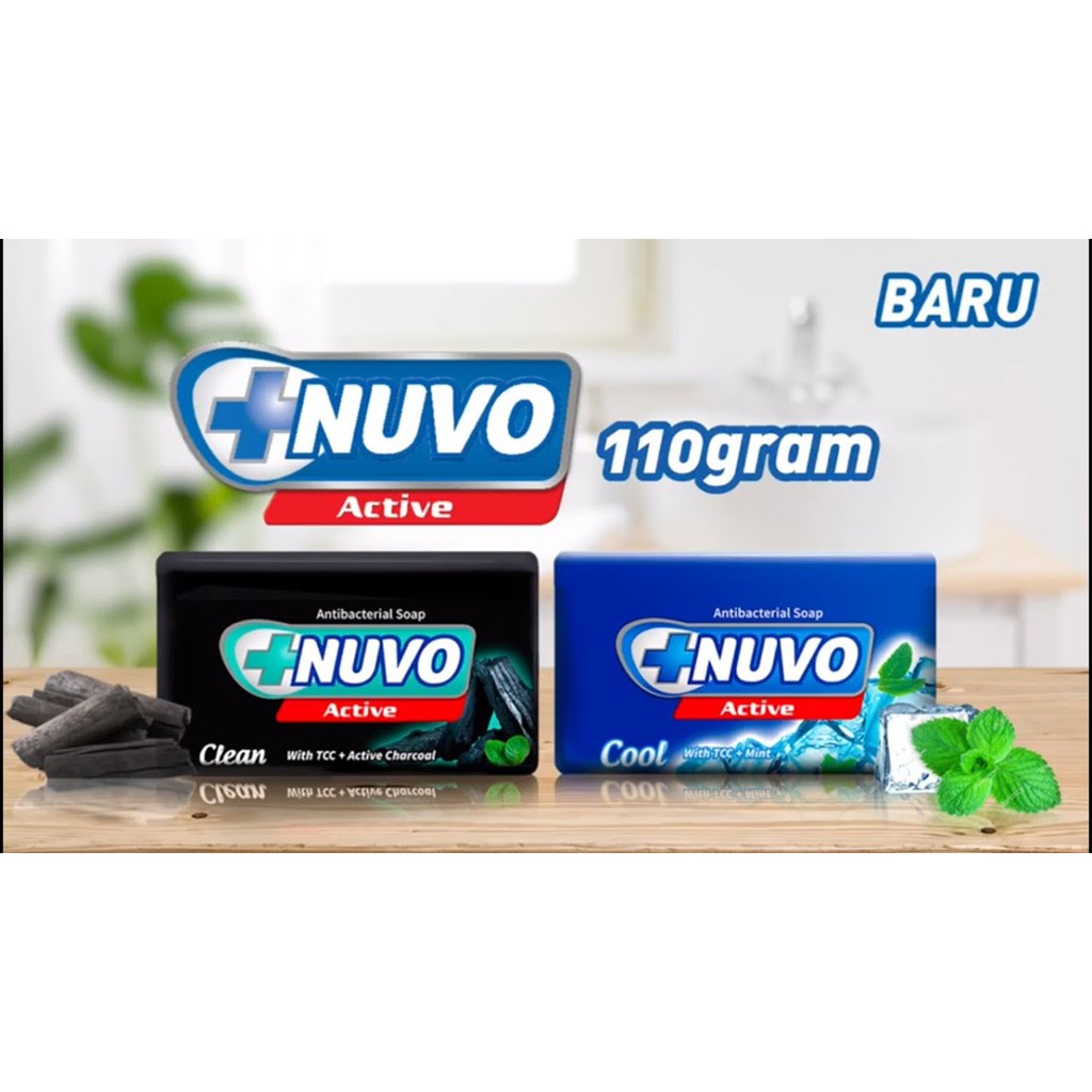 Nuvo Active Sabun Batang 110g