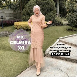 MX CELMIRA / GAMIS BRUKAT SIZE S - XXXL SUPER JUMBO (COD✔️)