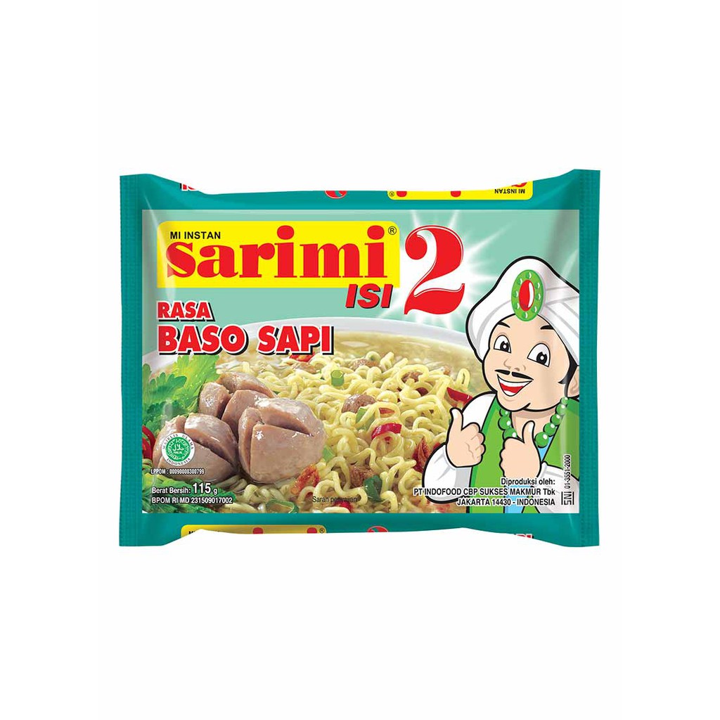 

Sarimi Mie Instant Baso Sapi 115G
