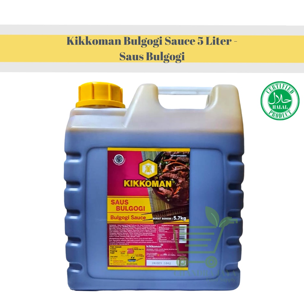 

Kikkoman Bulgogi Sauce 5 Liter - Saus Bulgogi