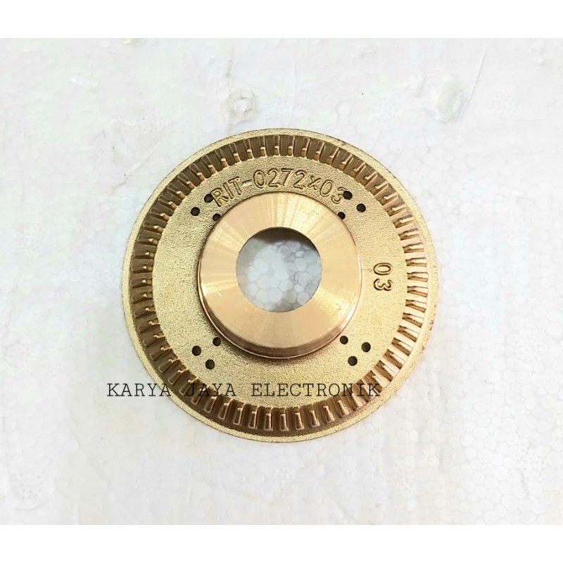 Burner kuningan Kompor Gas Rinnai ORiginal RI-511 | RI-522|RI-602|RI-603