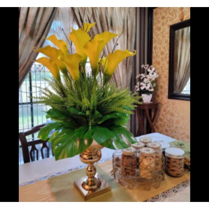 bunga Calla Lily latex jumbo 70cm perpcs