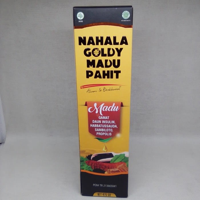 Madu Hitam Pahit Nahala Goldy Original