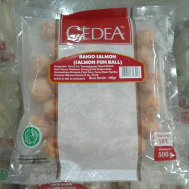 

Cedea Bakso Salmon 500 gr