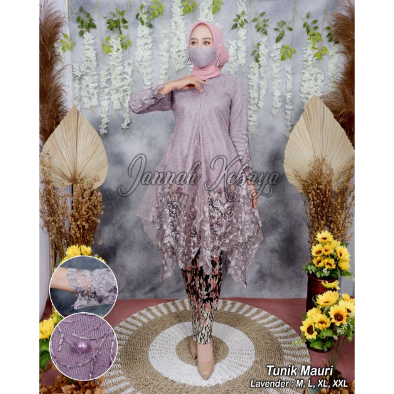 JANNAH>SET KEBAYA MAURI || KEBAYA TILLE BUSUI | BAJU