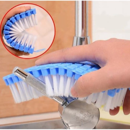 Trend- Sikat Toilet WC Dapur Sikat Baju Flexible Sikat Lentur Serbaguna Closet Brush Pembersih