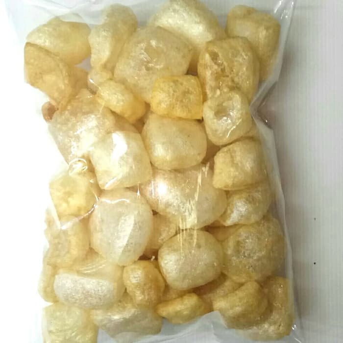 KERUPUK KULIT 100 GR / KERUPUK JANGEK / RAMBAK ASLI KULIT SAPI / HALAL