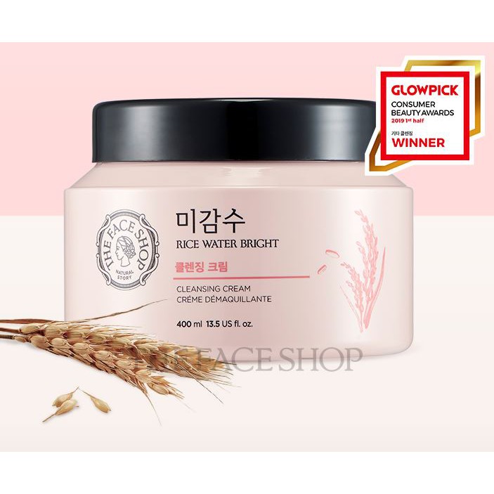 rice water bright cleansing cream