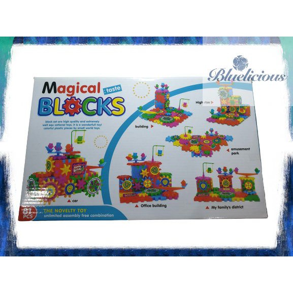 Mainan Edukasi Blok Interlocking Learning Blocks Puzzle Building Block Lego Mainan Anak