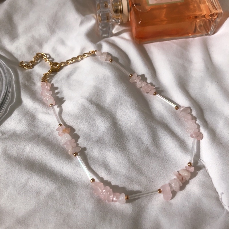 EMILY SAKURA NECKLACE (BATU ALAM ASLI)