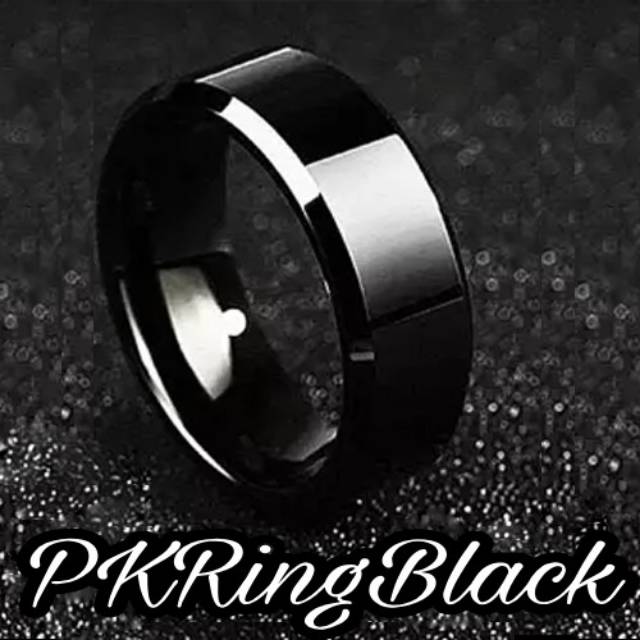Alat Sulap Cincin Magnet Hitam PK Ring Black Magic Trick
