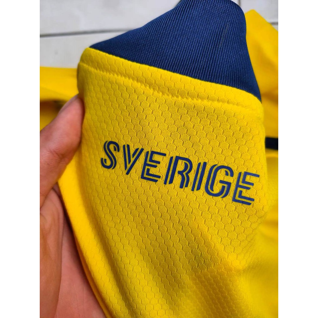 HQ JERSEY BOLA SWEDIA HOME EURO 2021 SWEDEN HOME GO HIGH QUALITY IMPORT